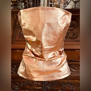 Zara copper tub top.